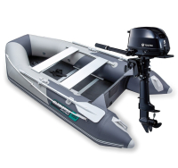 Komplet Gladiator AK 300 AD + motor Tohatsu MFS 5D SS s externou palivovou nádržou + povinná výbava