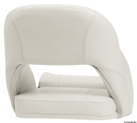 Ergonomické polstrované lodné sedadlo s opierkou H52R Flip UP