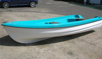 AQUA SYBB Pramica SWB-04 s dvojitým dnom zo sklolaminátu - 360x170x75cm