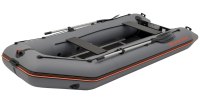 KOLIBRI KM-360 D, vystužená hliníková podlaha - tmavo sivý