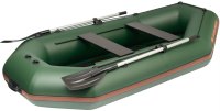 KOLIBRI K-260 TA nafukovací čln s s vysokotlakovou Air-Deck podlahou + držiak motora - zelený