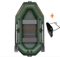 KOLIBRI K-240 T nafukovací čln s lamelovou podlahou + držiak motora