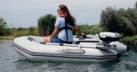 ALLROUNDMARIN KIWI 260 nafukovací čln - sivý