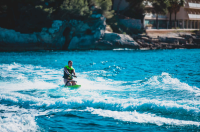 Jobe Slash Kneeboard Lime Green - 124 cm