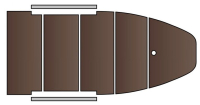 KOLIBRI KM-300 D, vystužená drevená podlaha -sivý