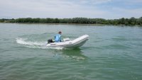 ALLROUNDMARIN DYNAMIC 350 - nafukovací čln  šedý