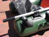 Nafukovací čln BELLY BOAT zelený - 110 cm