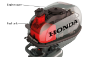 LODNÝ MOTOR HONDA BF4AH LH NU