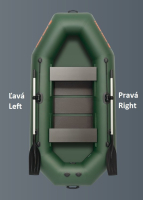 KOLIBRI Veslo pevné 1,5m model 2021