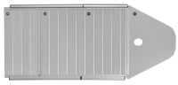 KOLIBRI KM-400 DSL, vystužená hliníková podlaha - sivý