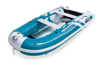 Gladiator Active C330 AL nafukovací čln s hliníkovou podlahou - bielo-zelený