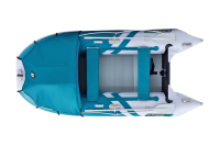Gladiator Active C330 AL nafukovací čln s hliníkovou podlahou - bielo-zelený