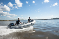 Gladiator Rib 310 AL nafukovací čln s hliníkovou podlahou - sivý
