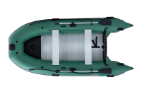 Gladiator Active C370 AL nafukovací čln s hliníkovou podlahou - zelený