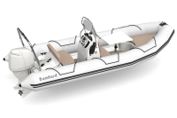 Bombard Sunrider 550 NEO nafukovací čln sv. šedý / pebble
