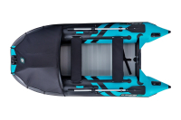 Gladiator Active C330 AL nafukovací čln s hliníkovou podlahou - tyrkysový