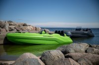 SEASTORM 14 HDPE Extra odolný plastový čln tmavosivý - 427 cm