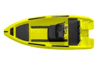 SEASTORM 17 HDPE Extra odolný plastový čln žltý - 518 cm
