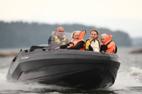 SEASTORM 17 HDPE Extra odolný plastový čln šedý - 518 cm