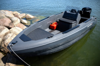 SEASTORM 17 HDPE Extra odolný plastový čln šedý - 518 cm