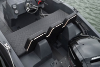SEASTORM 17 HDPE Extra odolný plastový čln šedý - 518 cm