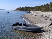 SEASTORM 17 HDPE Extra odolný plastový čln šedý - 518 cm