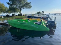SEASTORM 14 HDPE Extra odolný plastový čln tmavosivý - 427 cm