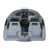 SEASTORM 14 HDPE Extra odolný plastový čln šedý - 427 cm