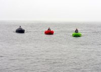 SEASTORM 14 HDPE Extra odolný plastový čln tmavosivý - 427 cm