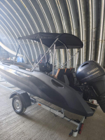 SEASTORM 17 HDPE Extra odolný plastový čln tmavosivý - 518 cm