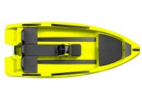 SEASTORM 14 HDPE Extra odolný plastový čln žltý - 427 cm