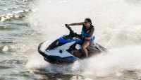 YAMAHA JetBlaster 2025 vodný skúter, čierny