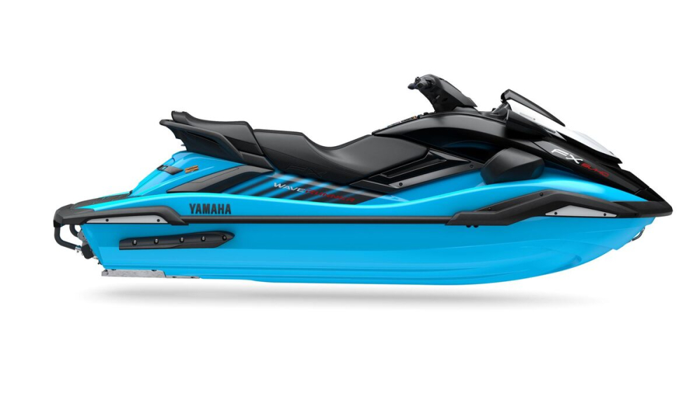YAMAHA FX SVHO vodný skúter, tyrkysovo-modrý