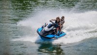 YAMAHA FX SVHO vodný skúter, tyrkysovo-modrý