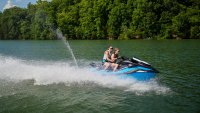 YAMAHA FX SVHO vodný skúter, tyrkysovo-modrý