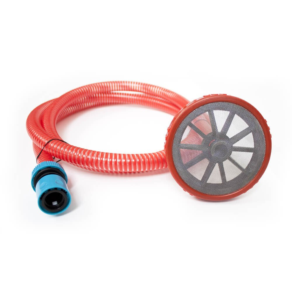 Set 2,5m 3/4″ sacia hadica, plastové sitko a rýchlospojkový adaptér