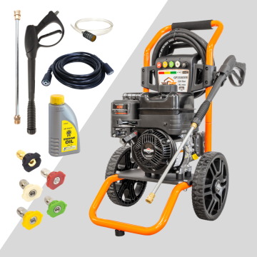 Gaspper GP3300XM benzínový vysokotlakový čistič, Briggs & Stratton, 6.3 HP, 220 bar/3.200 PSI