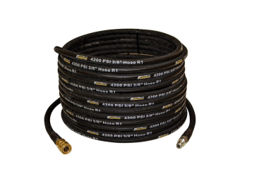 Vysokotlaková gumená hadica 20 m, 30 m, 40 m, 50 m 3/8“ QC – M 3/8“ QC