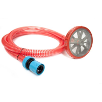 Set 2,5m 3/4″ sacia hadica, plastové sitko a rýchlospojkový adaptér
