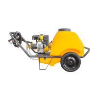 Gaspper GF120 benzínový vysokotlakový čistič 120l nádrž, Peggas, 5.2 HP, 220 bar/3.200 PSI