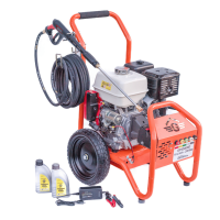 Gaspper GP4200HD benzínový vysokotlakový čistič, Honda, 15.0 HP, 290 bar/4 200 PSI