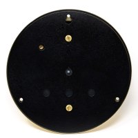 BARIGO TEMPO Termo/vlhkomer Ø 110 x 32 mm - leštená mosadz