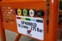 Gaspper GP4000LD benzínový vysokotlakový čistič, Peggas, 13.5 HP, 275 bar/4 000 PSI