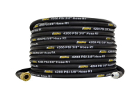 Gumená hadica s 3/8“ QC konektorom– M 3/8“ QC- F 20m