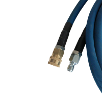 Waspper vysokotlaková gumená hadica na teplú vodu 10 m, 20 m 3/8“ s QC 150C