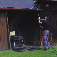 Set vysokotlaková pištoľ, nástavec, trysky