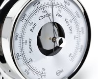 BARIGO TEMPO Barometer Ø 88 x 25 mm - leštený chróm