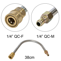 Nástavec na čistenie rýn QC 1/4“- M / QC 1/4″- F 38cm