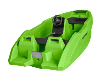 SEASTORM 12 HDPE Extra odolný plastový čln zelený – 366 cm