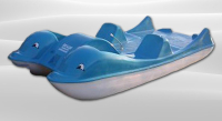 AQUA SYBB DWB-04 Vodný bicykel DELFÍN s toboganom - 370x160x80cm